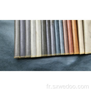 Tissu de canapé à bronzage à 100% tricoté
